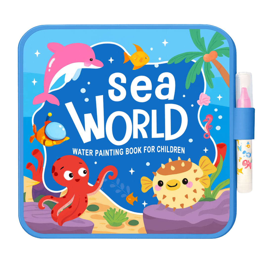 AquaKids™ Water Coloring - Reusable & Mess-Free