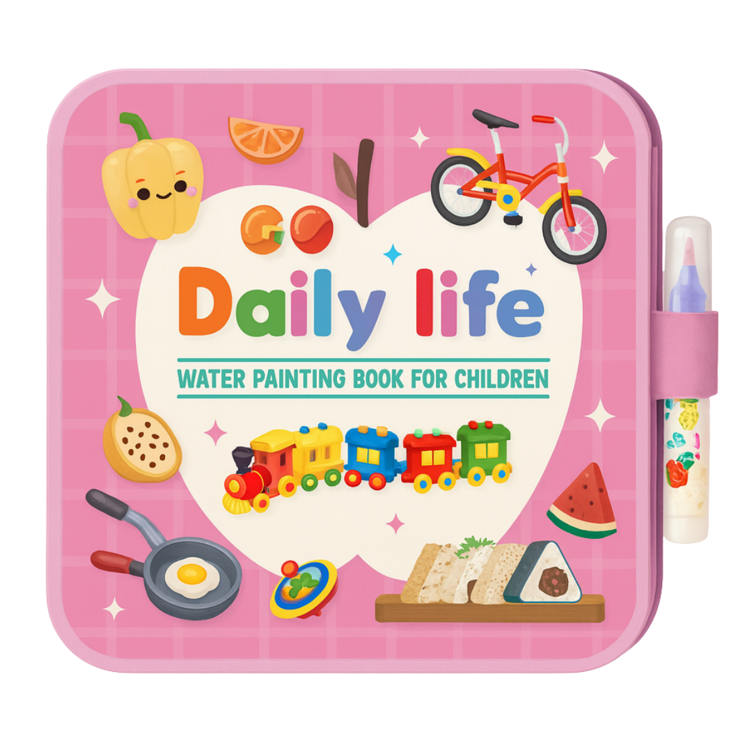 AquaKids™ Water Coloring - Reusable & Mess-Free