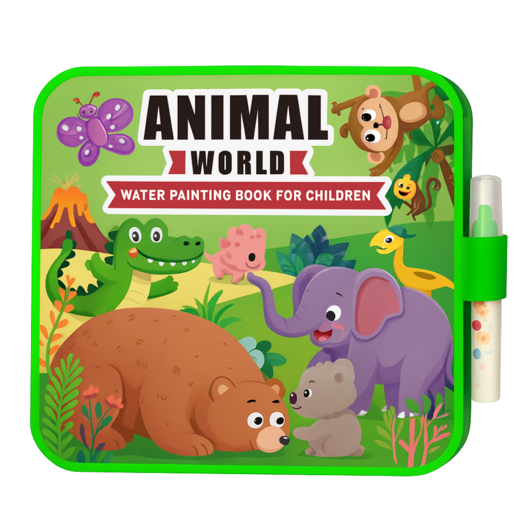 AquaKids™ Water Coloring - Reusable & Mess-Free
