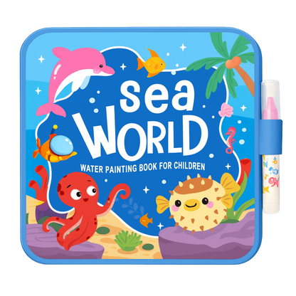 AquaKids™ Water Coloring - Reusable & Mess-Free